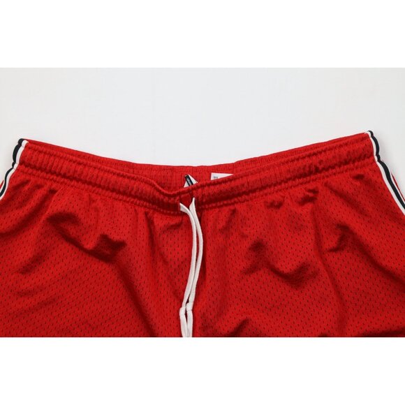 Vintage Y2K Nike Mens Medium Travis Scott Mini Swoosh Above Knee Shorts Red - Picture 2 of 11